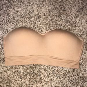 never worn strapless bra